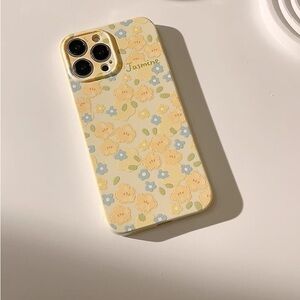 Jasmine Floral Yellow Phone Case